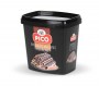 Verzegelbaar TP beker - pot - bak 125 x 94 x 126 mm. en inhoud 800 ml. - Joop Voet Verpakkingen